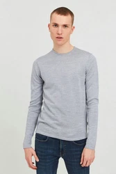Casual Friday Pullover 'Kent' hellgrau