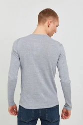Casual Friday Pullover 'Kent' hellgrau