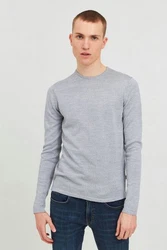 Casual Friday Pullover 'Kent' hellgrau