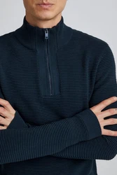 !Solid Strickjacke SDNick Dunkelblau/Blau