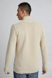 !Solid Strickjacke SDNick Khaki/Beige/Weiß/Braun