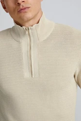 !Solid Strickjacke SDNick Khaki/Beige/Weiß/Braun