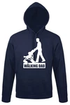 Youth Designz Kapuzenpullover Walking Dad Hoodie Dunkelblau