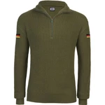 BWuM Strickpullover Troyer Dunkelgrün