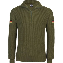 Strickpullover Bundeswehr Troyer mit Flaggen