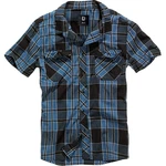 Brandit Roadstar Shirt Kurzarmhemd Blau/Schwarz