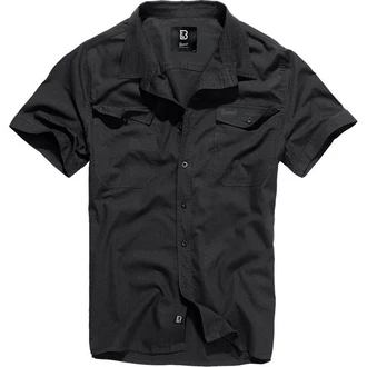 Brandit Roadstar Shirt Kurzarmhemd Schwarz/Grau/Dunkelgrau