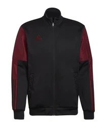 adidas Performance Sweatjacke Tiro ST Trainingsjacke Dunkelrot/Schwarz/Rot/Bordeaux