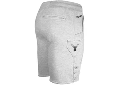 PAULGOS Trachtenhose Herren Jogginghose Design Lederhose Kurz Sweathose Bermuda Shorts (JOK5) JOK5