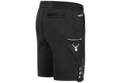 PAULGOS Trachtenhose Herren Jogginghose Design Lederhose Kurz Sweathose Bermuda Shorts (JOK5) JOK5