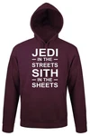 Youth Designz Kapuzenpullover Jedi Hoodie mit Sci-Fi Spruch Schwarz/Lila/Rosa/Rot