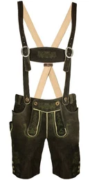 Trachtenlederhose SCHWEIGERTs Kurze Hirsch Lederhose Hector mit Tr