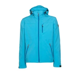 Killtec Funktionsjacke Softshelljacke mit Kapuze Türkis/Hellblau/Blau