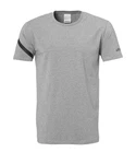 uhlsport T-Shirt Essential Pro T-Shirt Grau/Hellgrau/Dunkelgrau