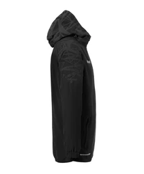 uhlsport Sweatjacke Goal 25 Evo Woven Kapuzenjacke Dunkelrot/Schwarz/Gelb/Hellblau/Weiß