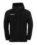 uhlsport Sweatjacke Goal 25 Evo Woven Kapuzenjacke Dunkelrot/Schwarz/Gelb/Hellblau/Weiß