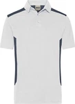 James & Nicholson Poloshirt Herren Workwear Polo Dunkelblau/Grau/Blau/Hellgrau