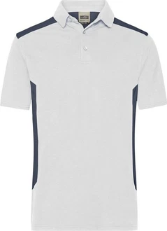 James & Nicholson Poloshirt Herren Workwear Polo Dunkelblau/Grau/Blau/Hellgrau