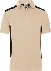 James & Nicholson Poloshirt Herren Workwear Polo Beige/Khaki/Braun/Dunkelblau/Grau