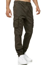 Tazzio Cargohose A300 Regular Fit Khaki/Dunkelgrün