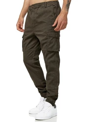 Tazzio Cargohose A300 Regular Fit Khaki/Dunkelgrün