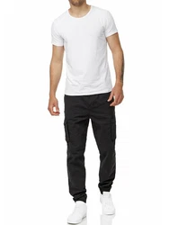 Tazzio Cargohose A300 Regular Fit Khaki/Schwarz/Dunkelgrün