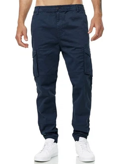 Tazzio Cargohose A300 Regular Fit Blau/Dunkelblau