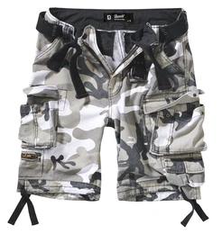 Cargohose Herren Bermuda Cargo Shorts knielang Kurze Hose Short Grtel Knielang
