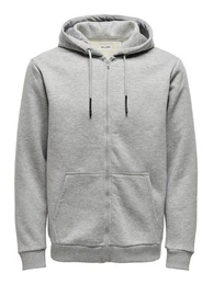 Hoodie ONSCERES ZIP aus Baumwollmix