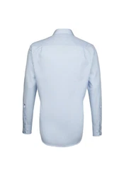 Seidensticker Hemd Kent Modern Blau/Hellblau