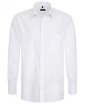 Eterna Langarmhemd Comfort Fit Weiß/Creme