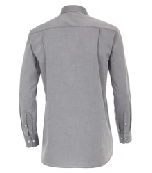 CASAMODA Langarmhemd Comfort Fit Grau/Dunkelgrau/Hellgrau