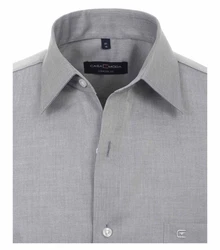 CASAMODA Langarmhemd Comfort Fit Grau/Dunkelgrau/Hellgrau
