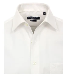 CASAMODA Langarmhemd Comfort Fit NOS Weiß/Creme/Khaki/Beige