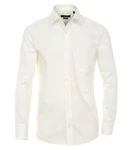 CASAMODA Langarmhemd Comfort Fit NOS Weiß/Creme/Khaki/Beige
