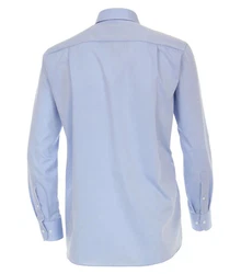 CASAMODA Langarmhemd Comfort Fit Dunkelblau/Hellblau/Blau