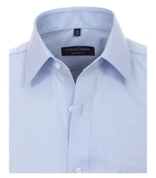 CASAMODA Langarmhemd Comfort Fit Dunkelblau/Hellblau/Blau