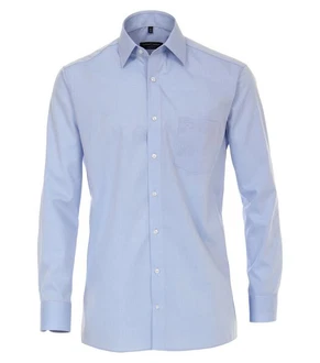 CASAMODA Langarmhemd Comfort Fit Dunkelblau/Hellblau/Blau