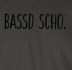 Shirtracer T-Shirt Bassd scho. Franken Gold/Hellgrau/Dunkelgrün/Grün/Rot/Grau
