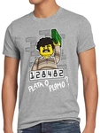 style3 T-Shirt Pablo Escobar Plata o Plomo Grau