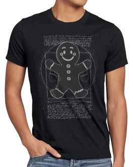 style3 T-Shirt Vitruvianischer Lebkuchenmann style3 T-Shirt Vitruvianischer Lebkuchenmann