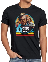 T-Shirt Der Sechs Millionen Dollar Mann tv serie staffel six million dollar