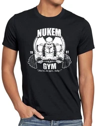 style3 T-Shirt Nuke Gym Ego Shooter DOS DOOM Baby Rosa/Dunkelblau/Braun/Schwarz/Dunkelgrau/Dunkelgrün/Beige