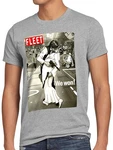 style3 T-Shirt We Won Han Leia Vintage Kiss Rebellen Star Krieg Wars Der Sterne Schwarz/Beige