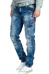 Cipo & Baxx Regular-fit-Jeans Cargo Hose BA-CD478 BA-CD478