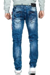 Cipo & Baxx Regular-fit-Jeans Cargo Hose BA-CD478 BA-CD478