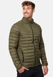 Indicode Herren Islington Steppjacke mit Stehkragen Dunkelgrün/Grün