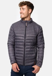 Indicode Herren Islington Steppjacke mit Stehkragen Rot