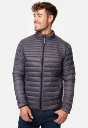 Indicode Herren Islington Steppjacke mit Stehkragen Rot