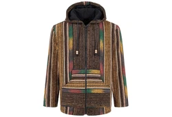 Kunst und Magie Kurzjacke Kapuzenjacke Kapu Hoodie Mischfarben/Gelb